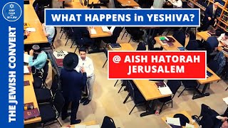 What Happens in a YESHIVA AISH HaTorah Yeshiva ISRAEL [upl. by Noimad]