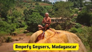 Geysers of Ampefy near Amparaky and Analavory in Madagascar Tour [upl. by Leisha]