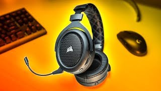 New Wireless Gaming Headset CHAMPION Corsair HS70 [upl. by Gaither310]