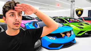 Extreme Hide amp Seek But With SUPERCARS [upl. by Aenel]