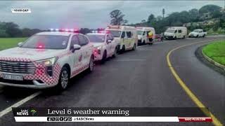 KwaZuluNatal residents warned of severe weather conditions [upl. by Eimam25]