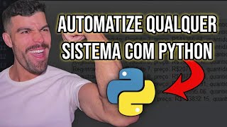 COMO Automatizar QUALQUER Sistema com Python FÁCIL [upl. by Cony]