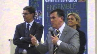 Notre IledeFrance 2020 avec Valérie Pécresse  discours de Bruno Beschizza [upl. by Aehsila]