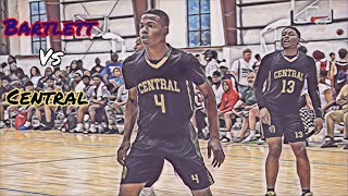 Bartlett vs Central High School Basketball 2022 [upl. by Augie195]