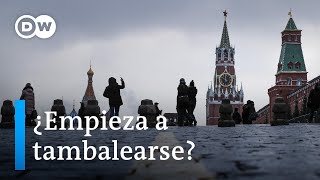 Rusia abocada a una crisis económica por las sanciones [upl. by Tobie]