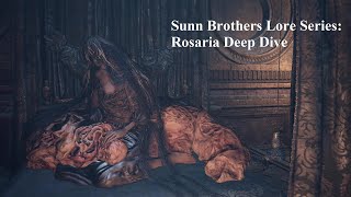 Dark Souls III Lore Rosaria Mother of Rebirth [upl. by Jit]