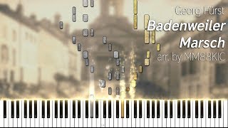 Badenweiler Marsch piano arr by MM88KIC w sheet music [upl. by Etaner]