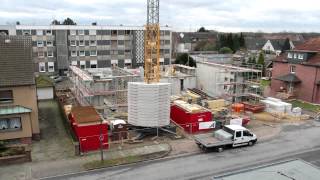 Zeitraffer Abriss und Neubau Gerätehaus Freiwillige Feuerwehr CastropRauxel Löschzug Henrichenburg [upl. by Irb244]