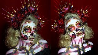 SUGAR SKULL with Nicole Rayner BACKSTAGE VIDEO [upl. by Jasmina944]