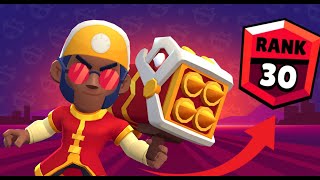 JE RUSH UN BRAWLER RANG 30 SUR BRAWL STARS  1 BRAWL PASS A GAGNER 🏆 [upl. by Dhar799]