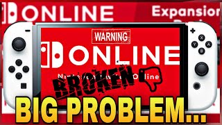 Nintendo Switch Online BIG PROBLEM Just Appeared [upl. by Stanislas]