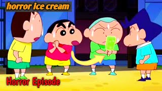 Shinchan Horror Episode Hindi Explained  The Ghost Icecream Shinchan [upl. by Atikir]