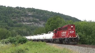 Local Maine Freight Trains of SLR CP amp FGLK in Spring amp Summer of 2023 [upl. by Sklar]