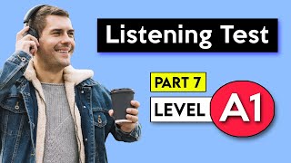 A1 Listening Test  Part 7  English Listening Test [upl. by Monsour]