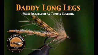 Daddy Long Legs Mine fiskefluer og imitasjonsfluebinding Fluefiske fluebinding Tørrflue Stankelben [upl. by Assilrac]