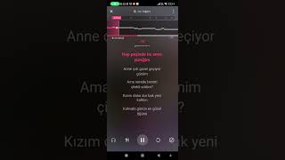 Sen benim üzümlü kekim karaoke karaoke yap kendin söyle [upl. by Ilojne828]