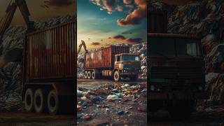 evolution of rusty container trucks into neon trucks containertruck trailertruck rustytruck [upl. by Etterual]