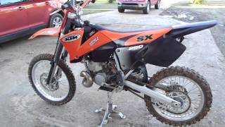 2002 KTM 250SX [upl. by Blackmun]