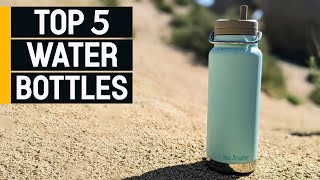 Top 5 Best Water Bottles 2023 don’t buy one before watching this [upl. by Nomyad]