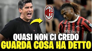 😱🚨 CHE BOMBA È SUCESSO ORA HAI VISTO CHE NESSUNO SI ASPETTAVA ULTIME NOTIZIE DEL MILAN [upl. by Jock]