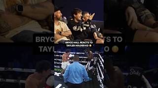 Bryce Hall reacts to Tayler Holder’s knockout win 😳 [upl. by Muriel169]