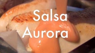 Cómo Hacer Bechamel fácil con Tomate o Salsa Aurora  Recetas de cocina fáciles ✅ [upl. by Agace]