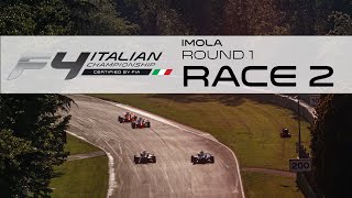 Italian F4 Championship  ACI Racing Weekend Imola  Race 2 [upl. by Avie]