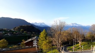 LEYSIN SWITZERLAND  Train in Leysin [upl. by Lertram111]