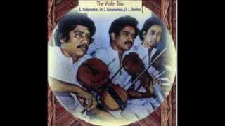 Violin Trio Brothers Viriboni Bhairavi Varnam in 5 speed [upl. by Misa]