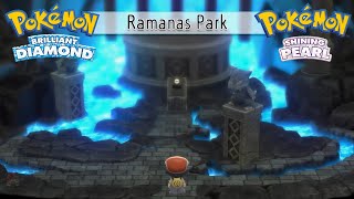 How To Get To Ramanas Park in Pokemon Brilliant Diamond amp Shining Pearl [upl. by Neelie45]