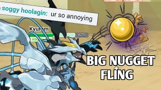 BIG NUGGET  FLING KYUREM BLACK IS THE GREATEST ANTIMETA STRATEGY [upl. by Rediah]