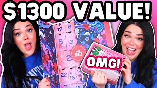 CRAZY 1300 VALUE Viral Cult Beauty Advent Calendar Unboxing [upl. by Luapleahcim307]