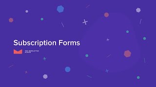 The Newsletter Plugin  Subscription forms [upl. by Zetrom]