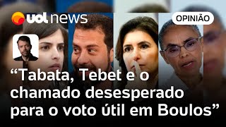 Campanha de voto útil em Boulos é momento de desespero após campanha fraca sem Lula  Juste Lores [upl. by Annoel]