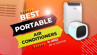 BEST Portable Air Conditioners of 2022  Top Home Guide ​ [upl. by Airdnaed]