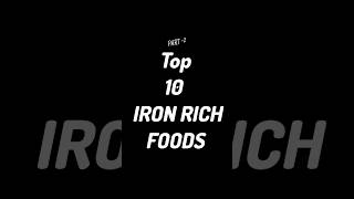 IRON RICH FOODS PART 2 irondeficiency foodsforiron shorts ytshorts [upl. by Margit]