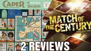 Match of the Century amp Caper Europe Reviews  Chairman of the Board [upl. by Thursby]