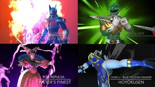 Power Rangers Battle For The Grid  All Super Attacks DLC Included on Nintendo Switch [upl. by Eetse254]