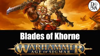 Lore Warhammer AOS FR  Blades of Khorne  DampA [upl. by Ecitnerp]