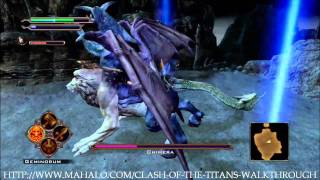 Clash of the Titans Walkthrough  Quest 34 The Beast Within  Part 2  Boss Battle Chimera [upl. by Areht]