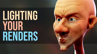 Lighting amp Rendering Your Objects in Blender 3 [upl. by Naitsihc414]