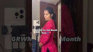 GRWM for 5th month Scan 🧿♥️ grwm pregnancy couple mom dad love baby trending lovestory [upl. by Arerrac]