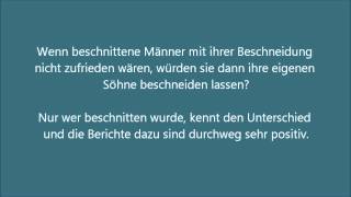 Beschneidung  Erfahrungsbericht 8 [upl. by Gibe601]