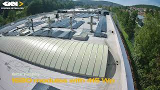 GKN Powdered Metallurgy offers sun powered manufacturing in Bad Brückenau Germany [upl. by Darline]