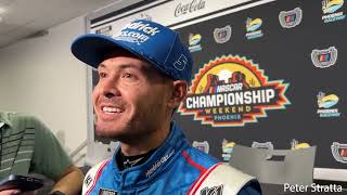 Kyle Larson quotI Dont Take No Championship 4 Against Our Great Seasonquot [upl. by Ainnos]