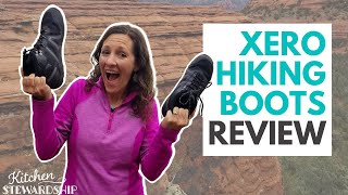 New Xero Hiking Boots REVIEW  Hiking 33 Miles in the Mountains of Sedona [upl. by Arette]