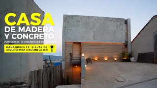 CASA de MADERA y CONCRETO  Obras Ajenas  Jc Arquitectos [upl. by Nnylharas203]