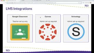 Webinar Back to School with TCI 101 for Administrators [upl. by Platus]