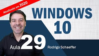 Windows 10 para concursos 2020  Aula 29 de informática [upl. by Elohcim]