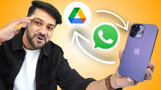 WhatsApp Backup Android to iPhone  Google Drive to iPhone 2024 tenorshareicarefonetransfer [upl. by Noissap]